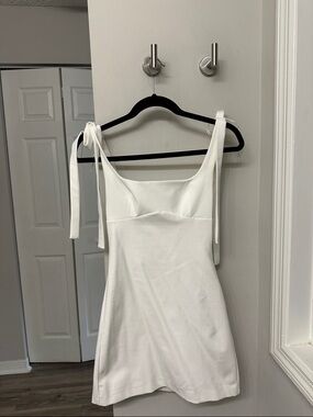 NWT Zara Tie-Shoulder Mini Dress